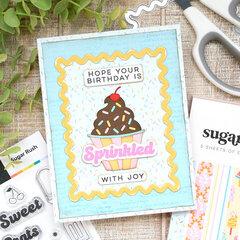 Sprinkled With Joy Birthday Card